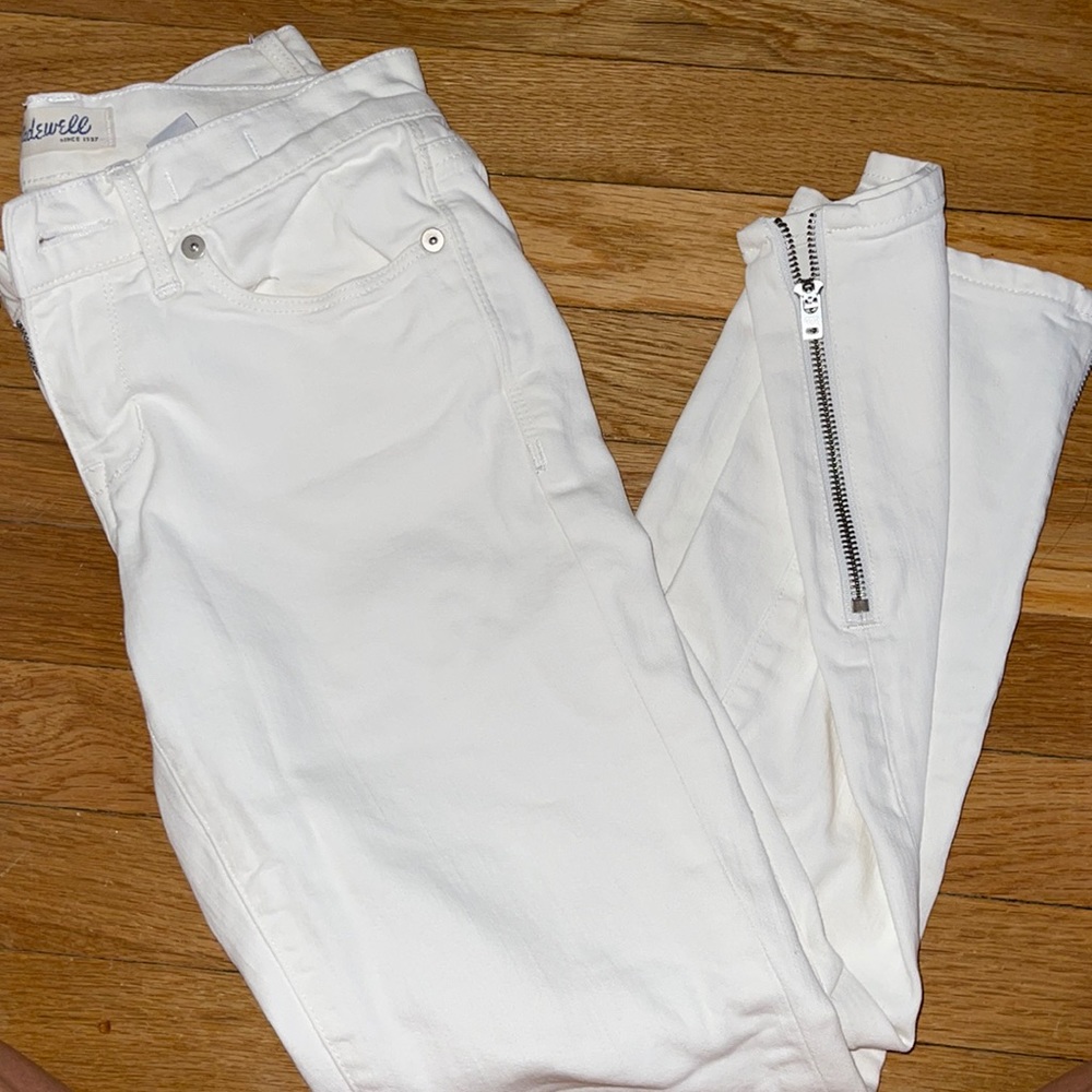 Madewell White Jeans